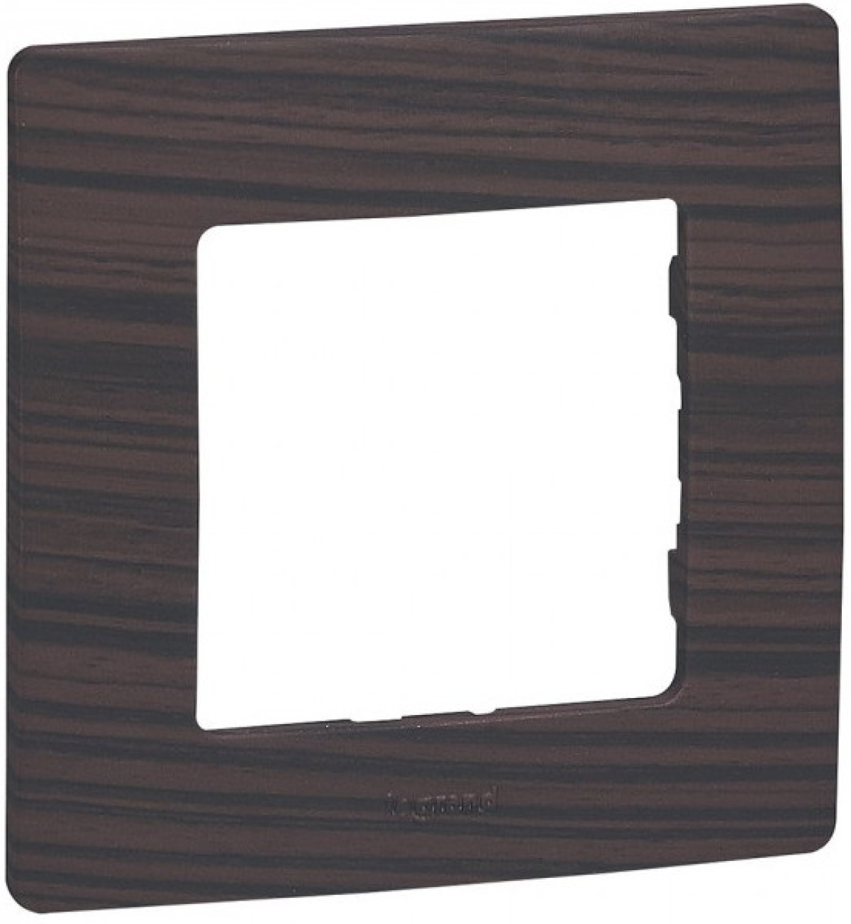 Продукт Единична рамка Legrand Niloe, тъмно дървона ниска цена с бърза доставка - BestPC.BG