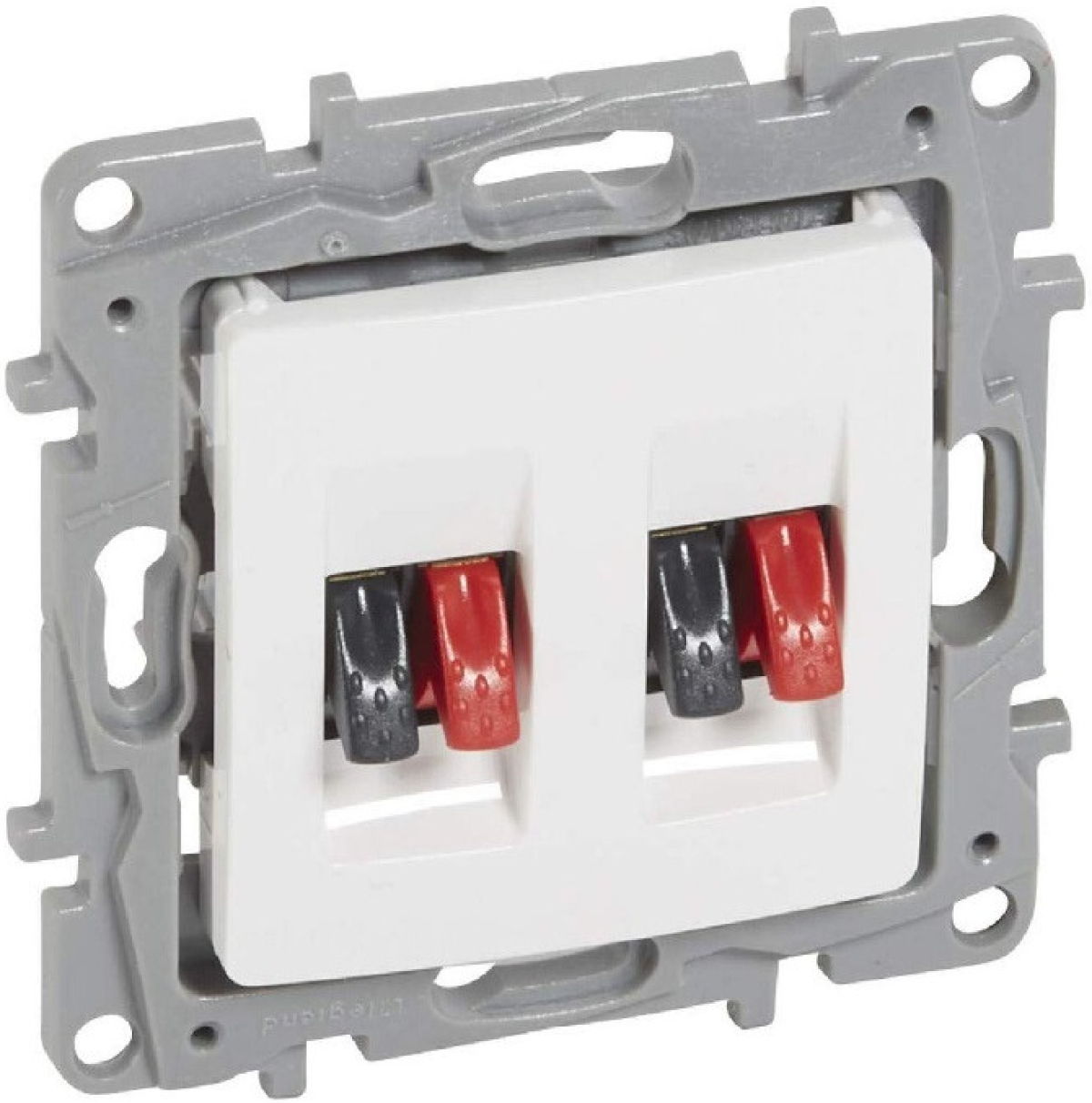 ДВОЙНА АУДИО РОЗЕТКА NILOE LEGRAND - БЯЛна ниска цена с бърза доставка - BestPC.BG