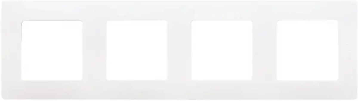 Продукт Четворна рамка Legrand Niloe, бялна ниска цена с бърза доставка - BestPC.BG