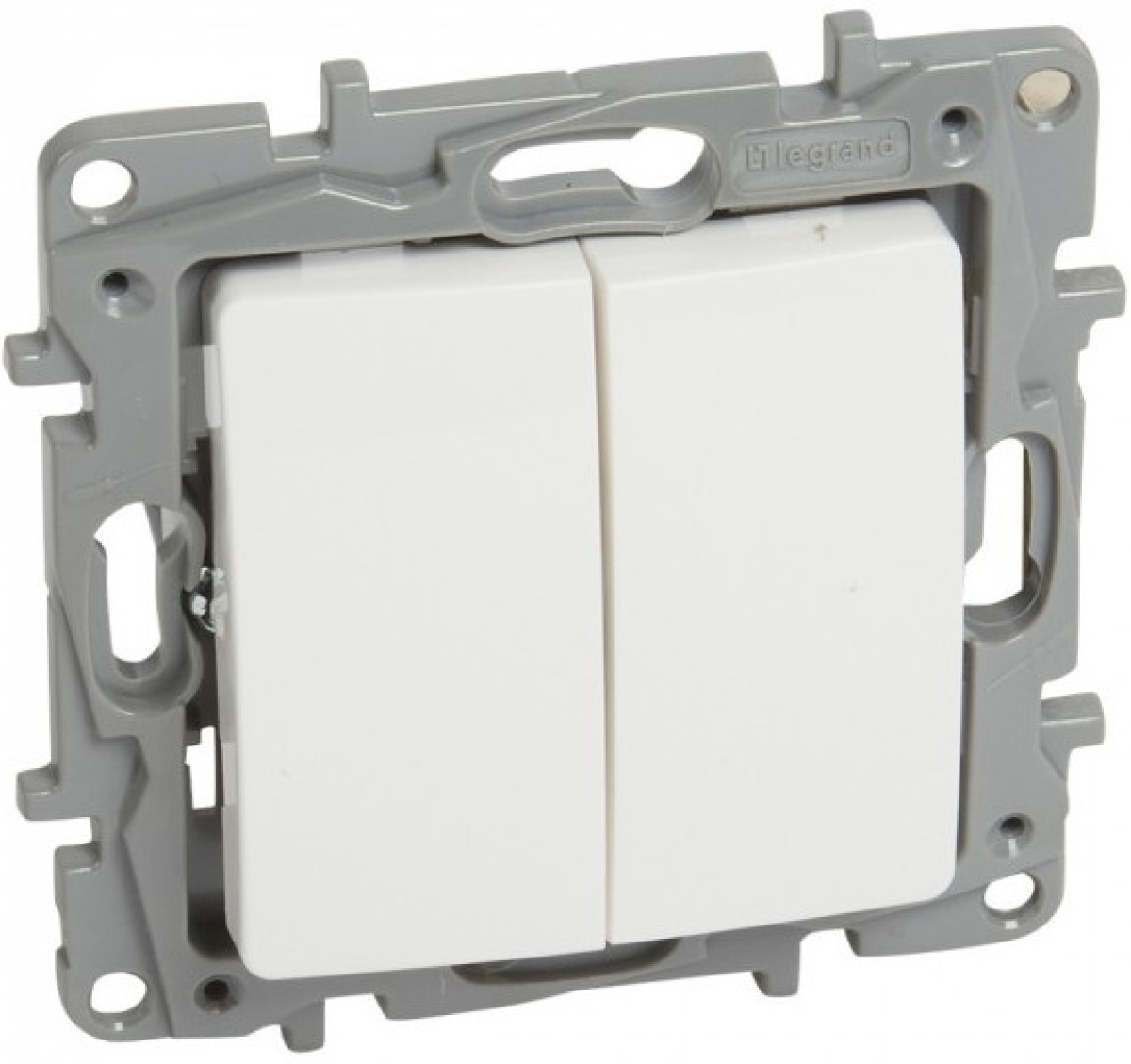 Продукт СЕРИЕН КЛЮЧ С 3 КЛЕМИ NILOE LEGRAND - БЯЛна ниска цена с бърза доставка - BestPC.BG