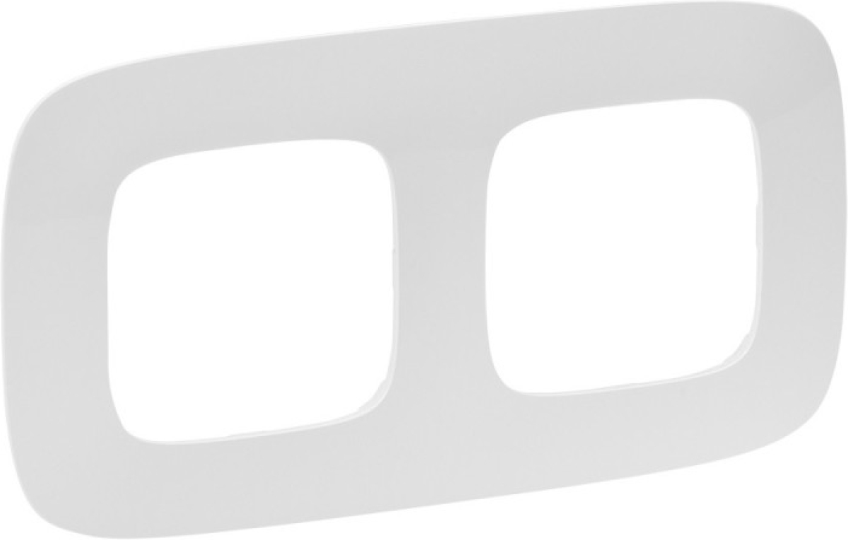 Продукт Двойна рамка Legrand Valena Allure, бялна ниска цена с бърза доставка - BestPC.BG