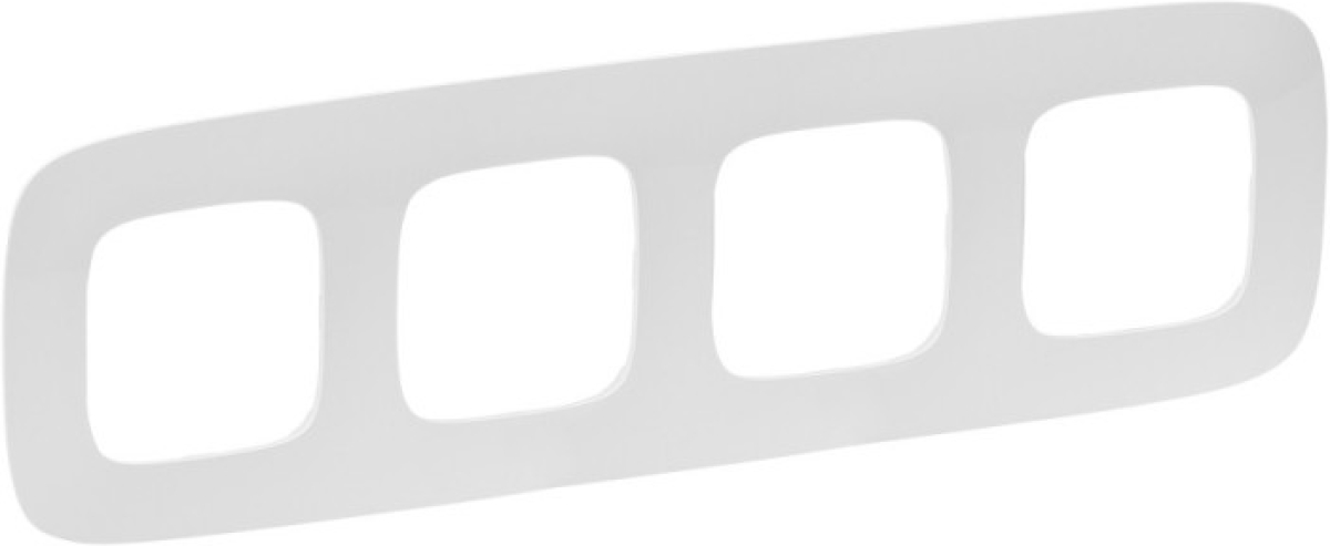 Продукт Четворна рамка Legrand Valena Allure, бялна ниска цена с бърза доставка - BestPC.BG