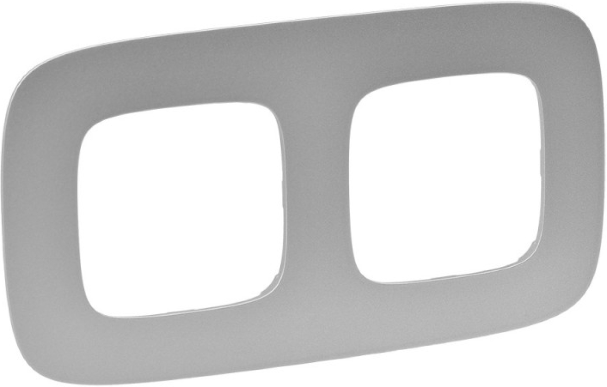 Продукт Двойна рамка Legrand Valena Allure, алуминийна ниска цена с бърза доставка - BestPC.BG