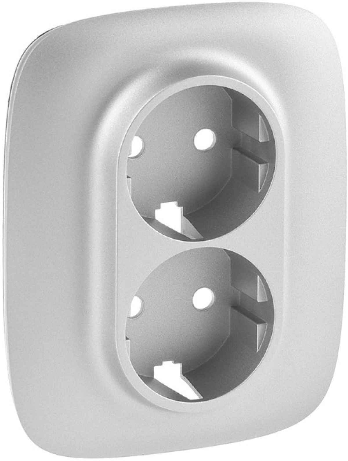 Други ЛИЦЕВ ПАНЕЛ ЗА ДВОЕН КОНТАКТ ШУКО VALENA ALLURE LEGRAND - АЛУМИНИЙна ниска цена с бърза доставка - BestPC.BG