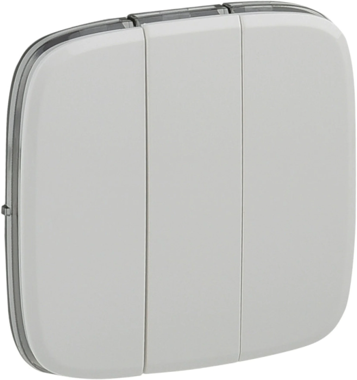 Продукт Лицев панел за троен контакт Legrand Valena Allure, бялна ниска цена с бърза доставка - BestPC.BG