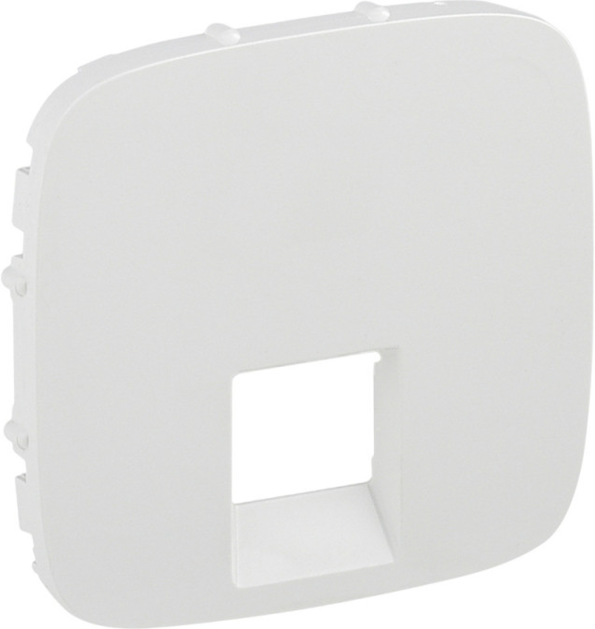 Продукт ЛИЦЕВ ПАНЕЛ ЗА RJ45/11 РОЗЕТКА С ЕДИН ИЗВОД VALENA ALLURE LEGRAND - БЯЛна ниска цена с бърза доставка - BestPC.BG