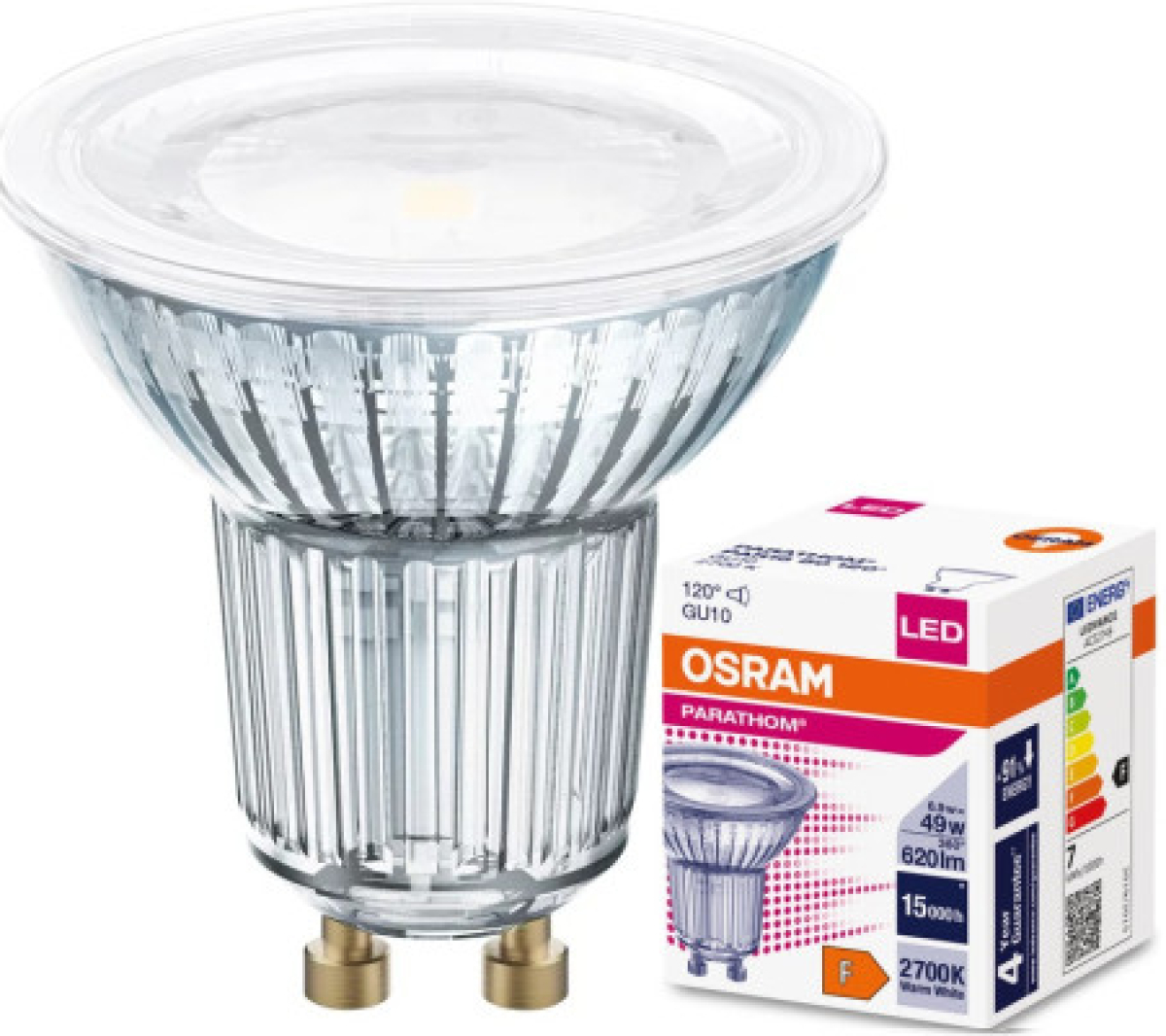 LED Крушка LED ЛАМПА PARATHOM PAR16 80 120° 6,9W/827 GU10 LEDVANCEна ниска цена с бърза доставка - BestPC.BG