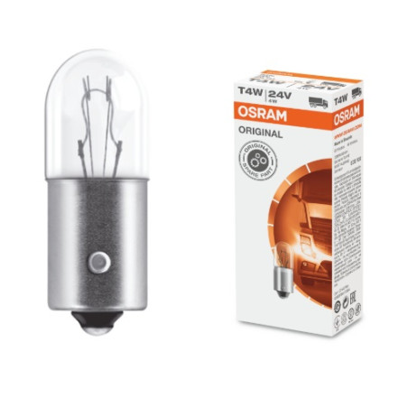Продукт АВТОМОБИЛНА ЛАМПА 3930 T4W 24V BA9s UNPACKED OSRAMна ниска цена с бърза доставка - BestPC.BG