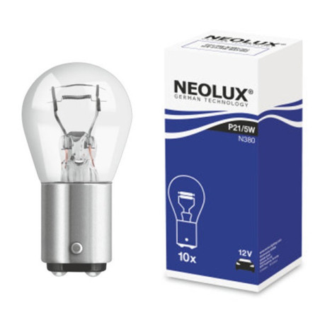 Продукт АВТОМОБИЛНА ЛАМПА N380 P21/5W 12V BAY15D UNPACKED NEOLUX OSRAMна ниска цена с бърза доставка - BestPC.BG