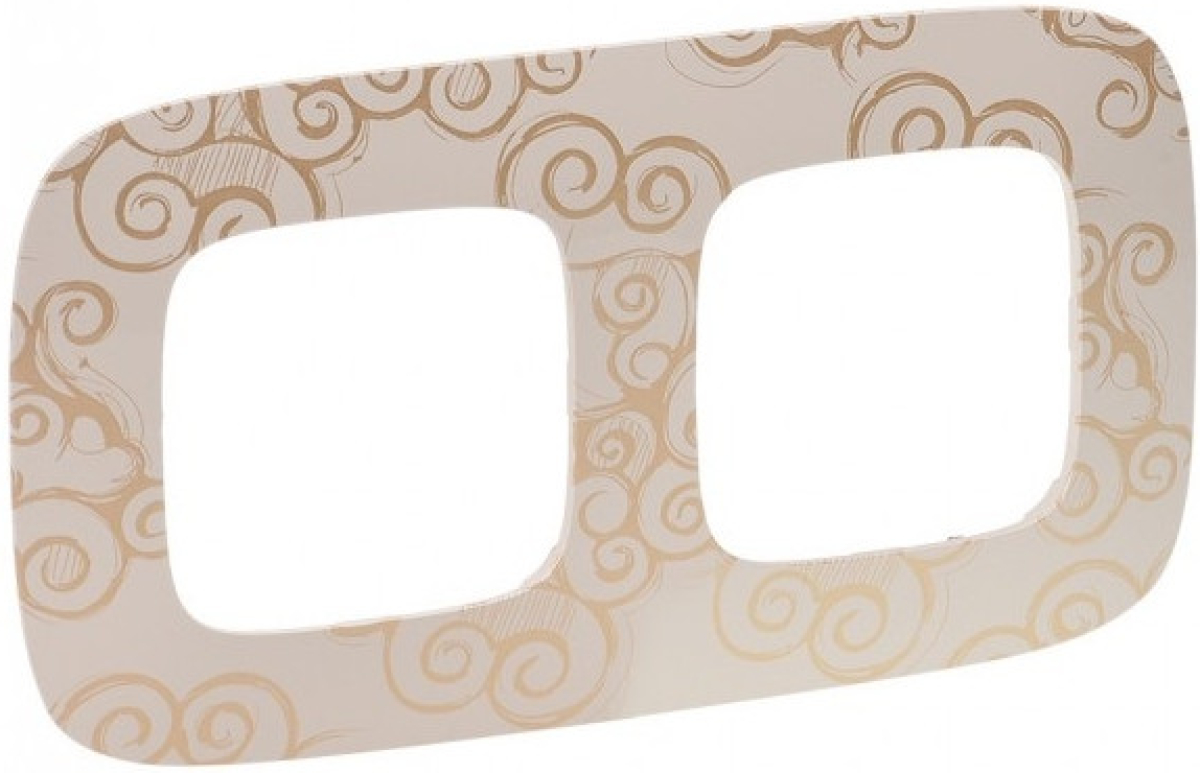 Продукт Двойна рамка Legrand Valena Allure, нарцис златона ниска цена с бърза доставка - BestPC.BG