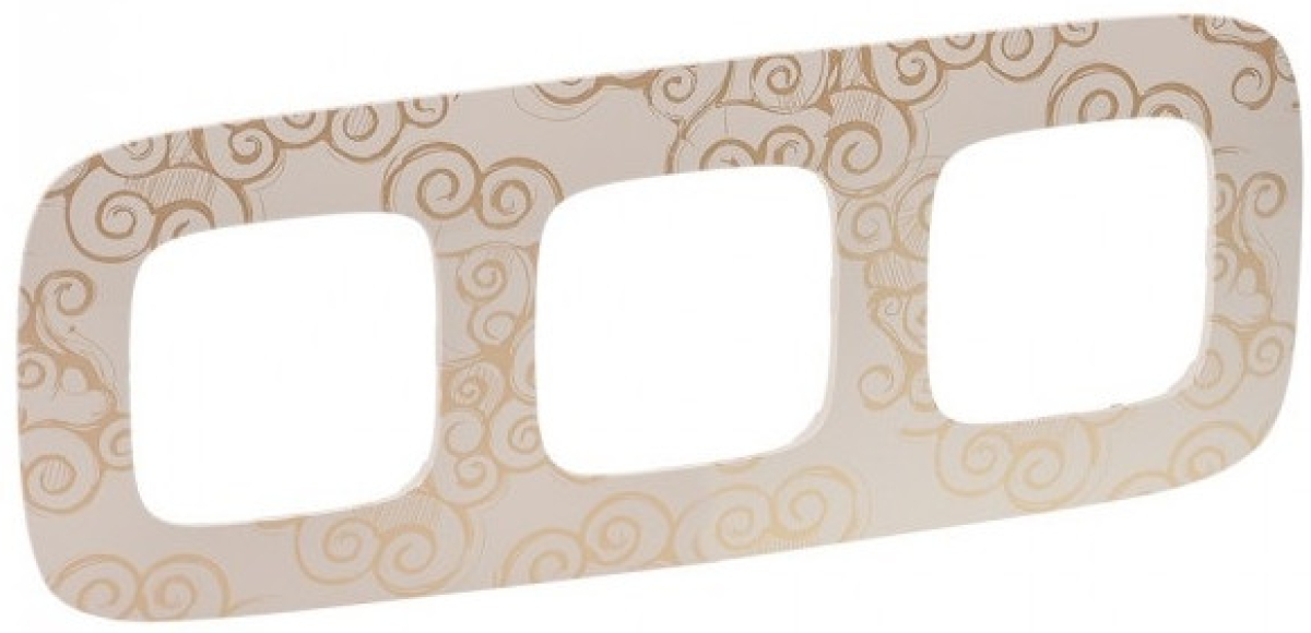 Продукт Тройна рамка Legrand Valena Allure, нарцис златона ниска цена с бърза доставка - BestPC.BG