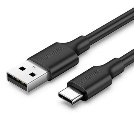 КАБЕЛ USB А / USB-C 3A,1М UGREEN - ЧЕРЕНна ниска цена с бърза доставка - BestPC.BG
