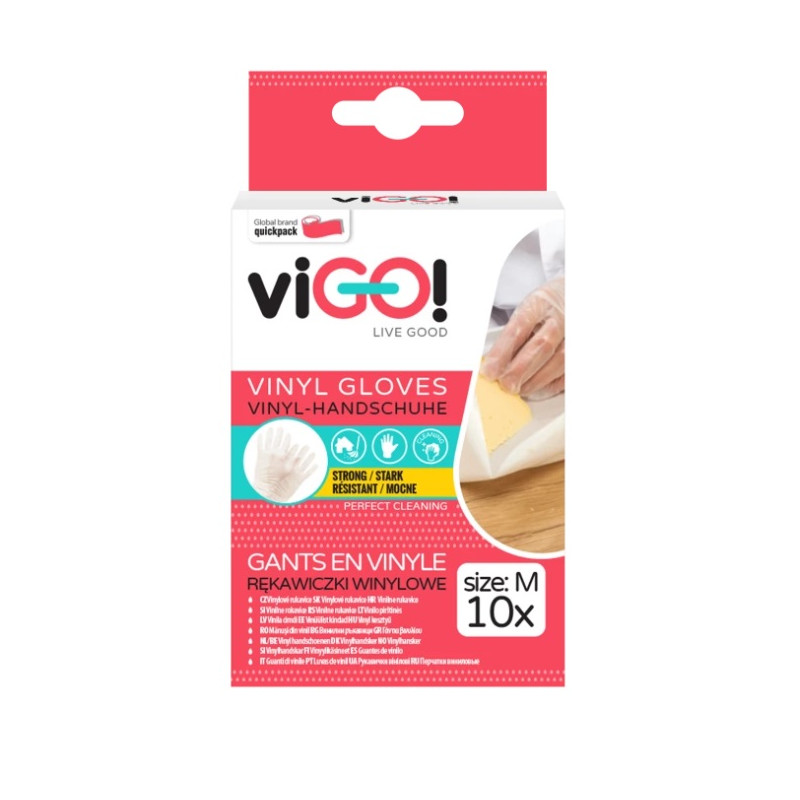 Продукт ДОМАКИНСКИ РЪКАВИЦИ ВИНИЛ L STANDARD VIGOна ниска цена с бърза доставка - BestPC.BG