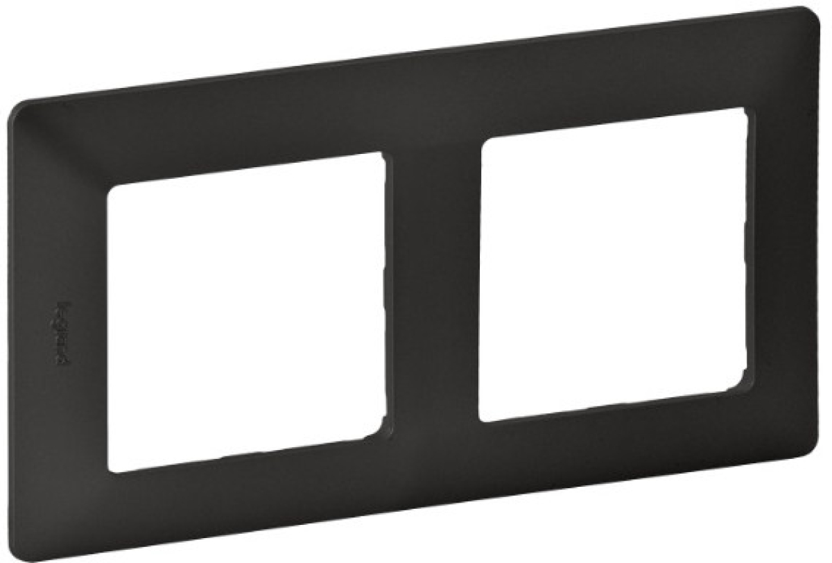 Продукт Двойна рамка Legrand Valena Life, графитна ниска цена с бърза доставка - BestPC.BG