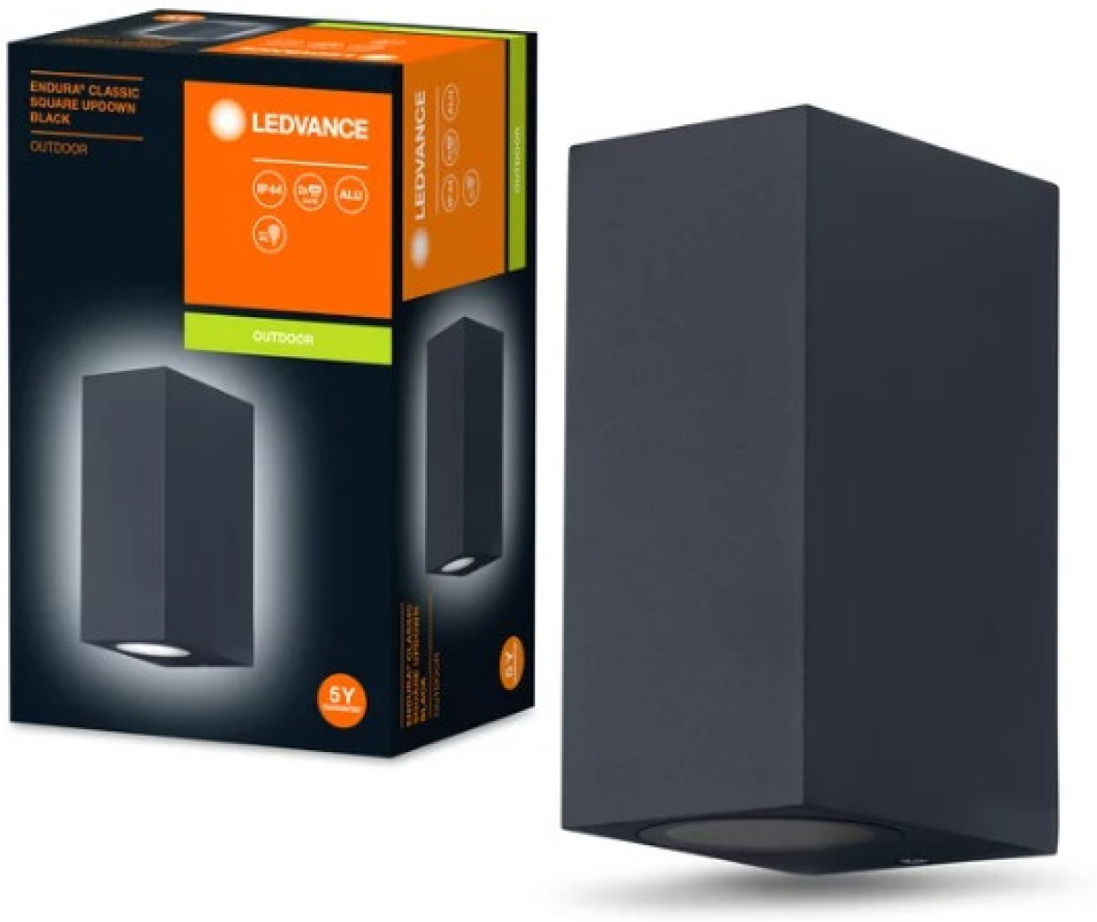 LED Крушка LED ЛАМПА ENDURA CLASSIC SQUARE UPDOWN BKACK LEDVANCEна ниска цена с бърза доставка - BestPC.BG