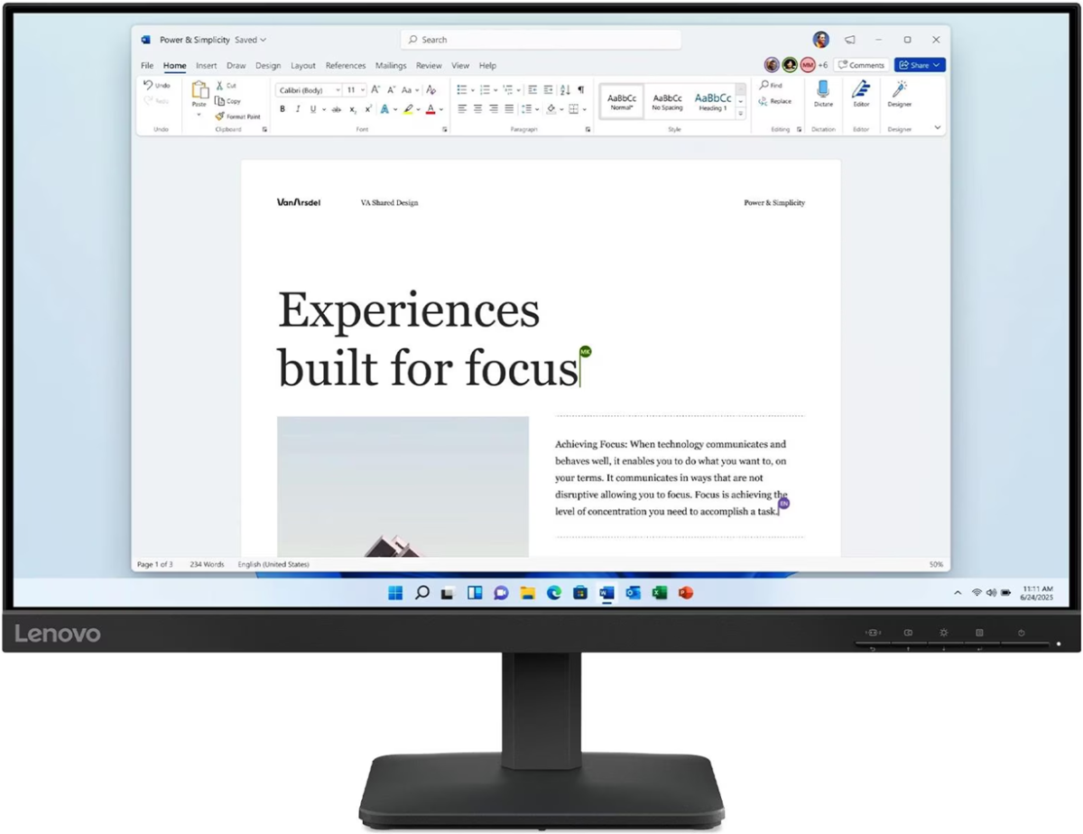 Монитор 23.8 LENOVO L24-4E (A25238FL0)на ниска цена с бърза доставка - BestPC.BG