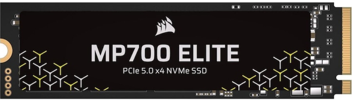 SSD Corsair MP700 ELITE 1TB M.2 NVMe PCIe Gen. 5 x4 SSD (no heatsink)на ниска цена с бърза доставка - BestPC.BG