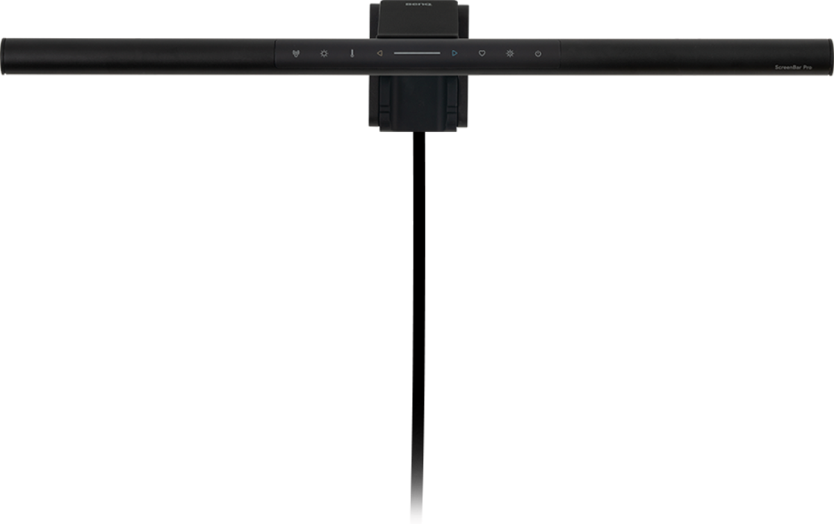 Продукт Лампа за четене за монитор BenQ ScreenBar Pro - Чернона ниска цена с бърза доставка - BestPC.BG