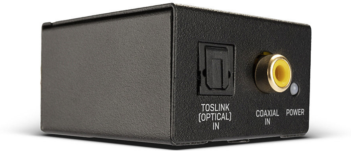 LINDY LNY-70368 :: Конвертор на звук, цифров към аналогов, TosLink (Optical) & Coaxial към RCAна ниска цена с бърза доставка - BestPC.BG