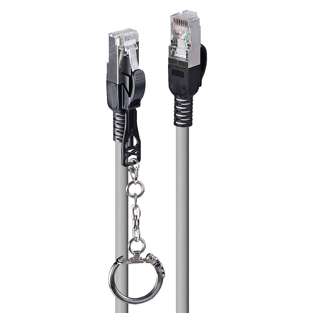 LINDY LNY-47609 :: SFTP мрежов кабел, Cat. 6A, сив, 20.0 мна ниска цена с бърза доставка - BestPC.BG