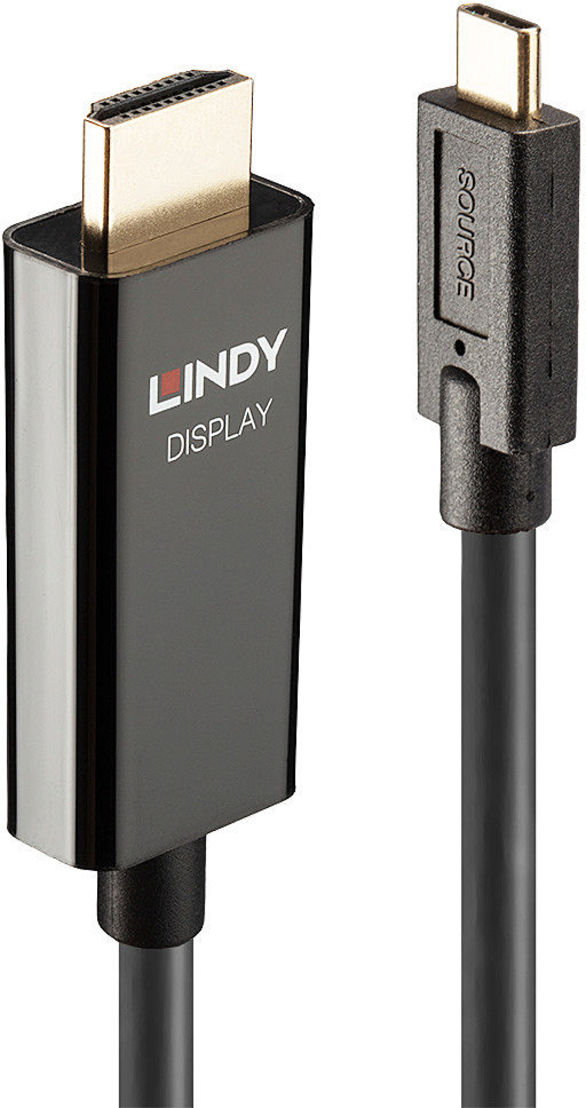 LINDY LNY-43315 :: USB Type C към HDMI® 4K60 адаптерен кабел с HDR, M-M, черен, 5.0 мна ниска цена с бърза доставка - BestPC.BG