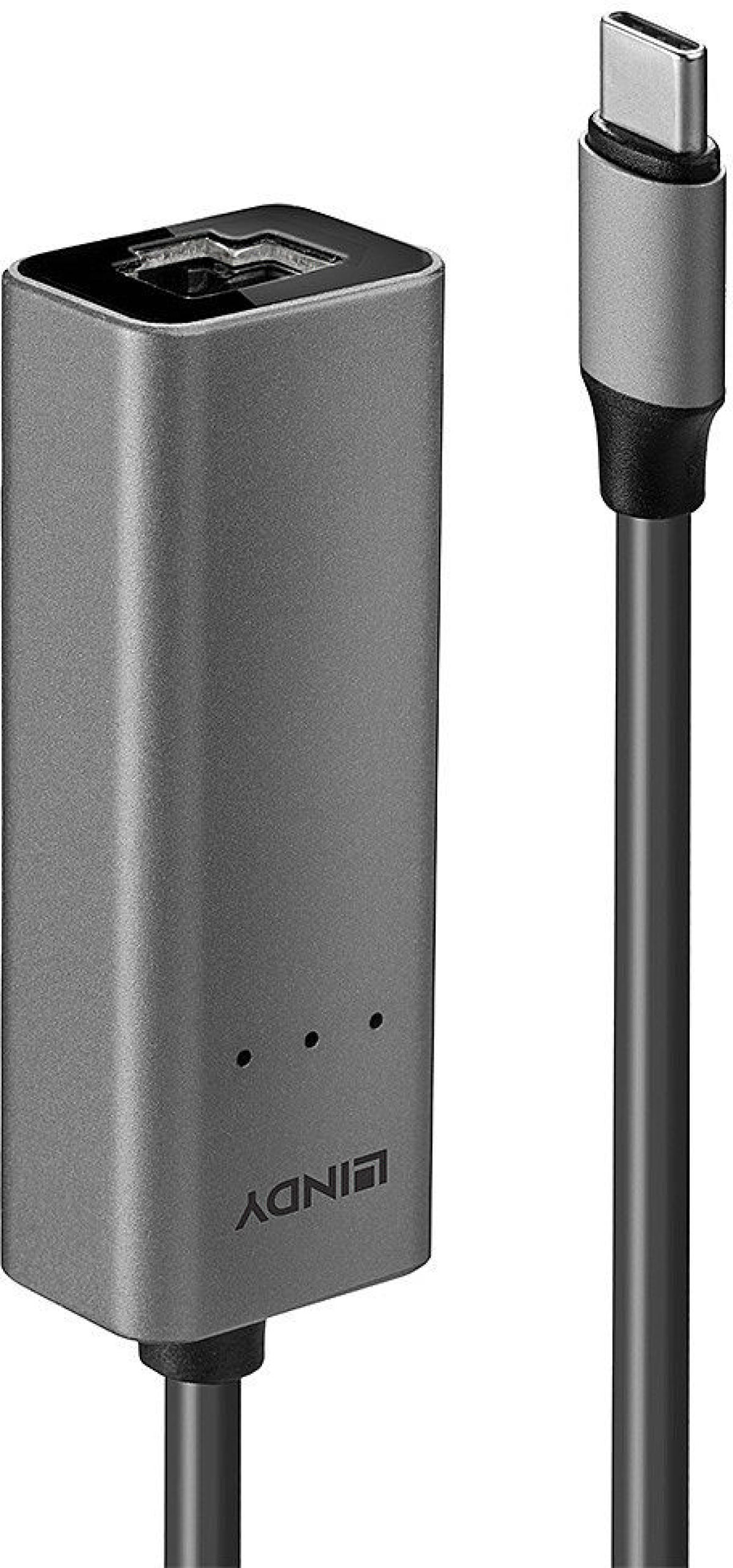 Кабел/адаптер LINDY LNY-43314 :: USB 3.2 Type C към 2.5G Ethernet конверторна ниска цена с бърза доставка - BestPC.BG