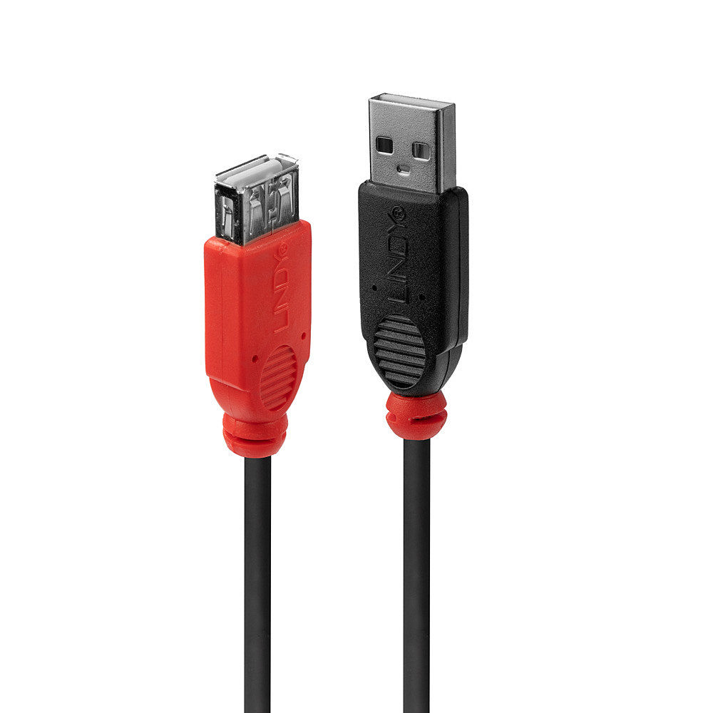 Кабел/адаптер LINDY LNY-42817 :: USB 2.0 активен удължител, Slim, 5.0 мна ниска цена с бърза доставка - BestPC.BG