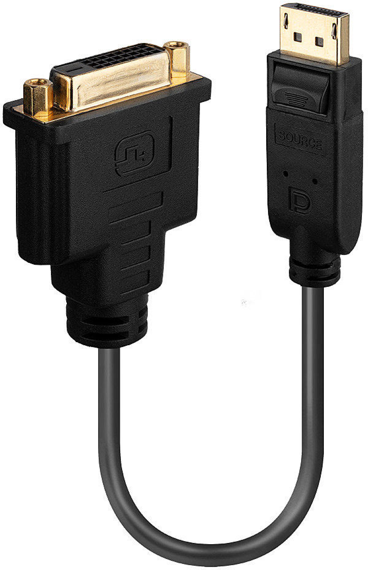 Кабел/адаптер LINDY LNY-41004 :: DisplayPort 1.2 към DVI-D конвертор, DisplayPort M - DVI-D Fна ниска цена с бърза доставка - BestPC.BG