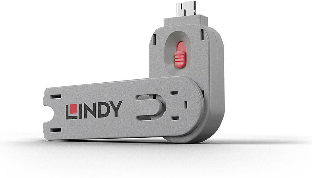 LINDY LNY-40620 :: USB порт блокер, розовна ниска цена с бърза доставка - BestPC.BG