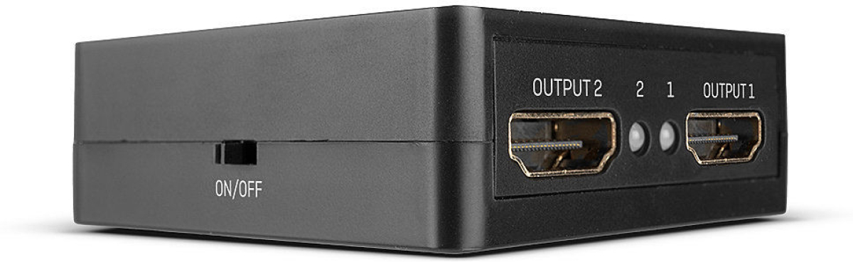 LINDY LNY-38358 :: 2-портов HDMI 18G компактен сплитерна ниска цена с бърза доставка - BestPC.BG