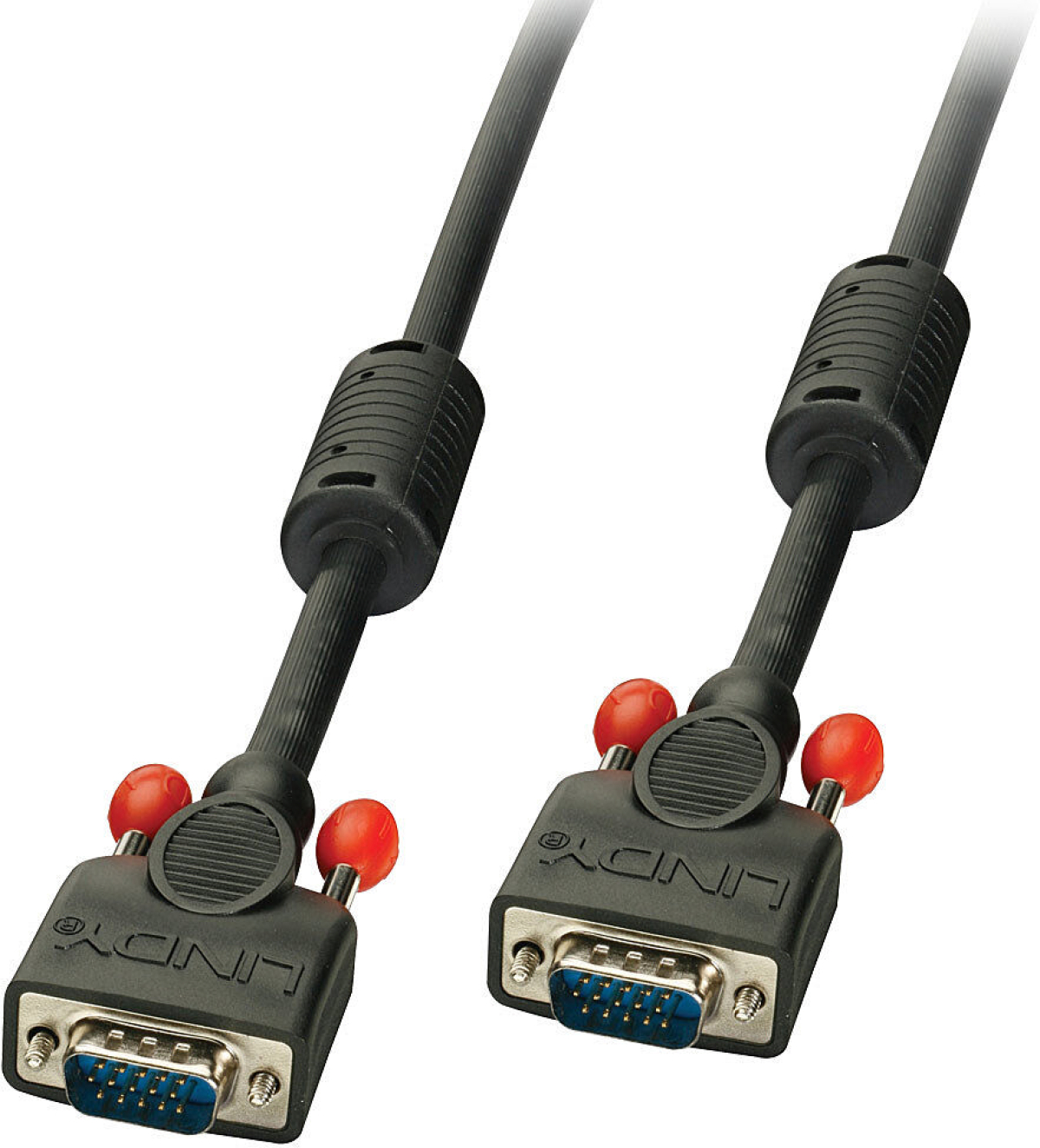 LINDY LNY-36371 :: VGA кабел M-M, черен, 0.5 мна ниска цена с бърза доставка - BestPC.BG