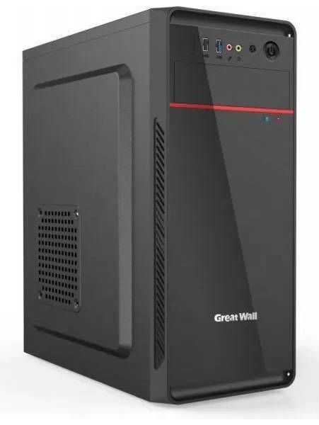 Кутия Chassis VLINE K23 , 2x3.5" HDD, 2x2.5"SSD, 1x5.25", USB 1.0x1, USB 3.0x2, Slots 7 , 20+4pin, 4xSATA, no PSU , 120mm, Blackна ниска цена с бърза доставка - BestPC.BG