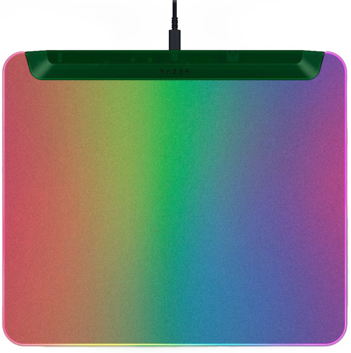 Подложка за мишка Razer Firefly V2 Pro Phantom Green Edition, Razer Chroma customizable RGB lighting, Micro-textured surface, Built-in cable catchна ниска цена с бърза доставка - BestPC.BG