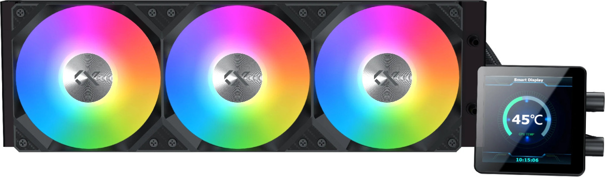 Xigmatek водно охлаждане Water Cooling Connect 360 - LED Display, A-RGBна ниска цена с бърза доставка - BestPC.BG