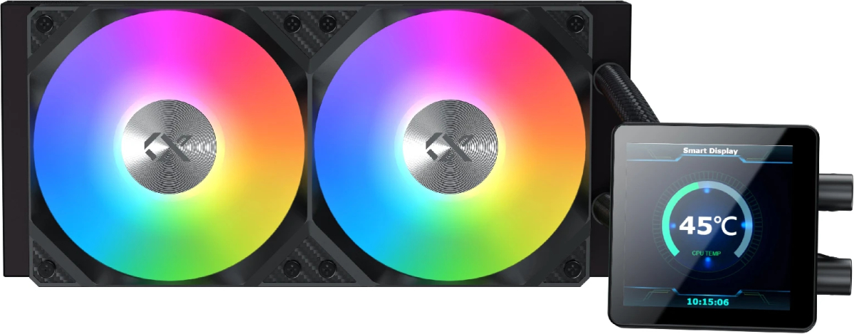 Xigmatek водно охлаждане Water Cooling Connect 240 - LED Display, A-RGBна ниска цена с бърза доставка - BestPC.BG