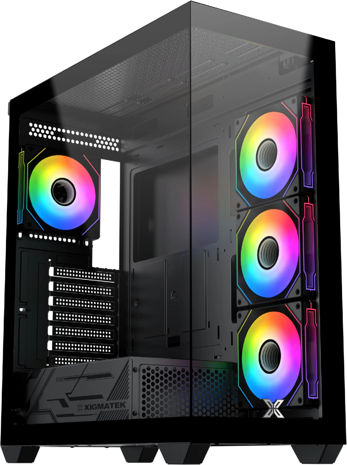 Xigmatek кутия Case EATX - Blast - 4 ARGB fansна ниска цена с бърза доставка - BestPC.BG