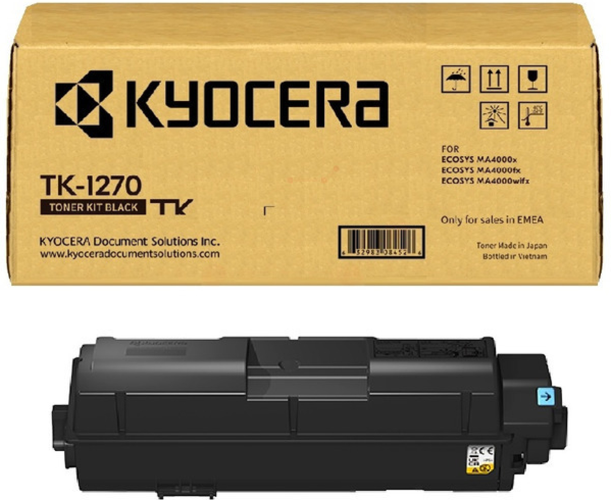 Тонер за лазерен принтер КАСЕТА ЗА KYOCERA ECOSYS MA4000X/MA4000FX/MA4000WIFX - Black - TK1270 (TK-1270) - PN 1T0C140NL0 на ниска цена с бърза доставка - BestPC.BG