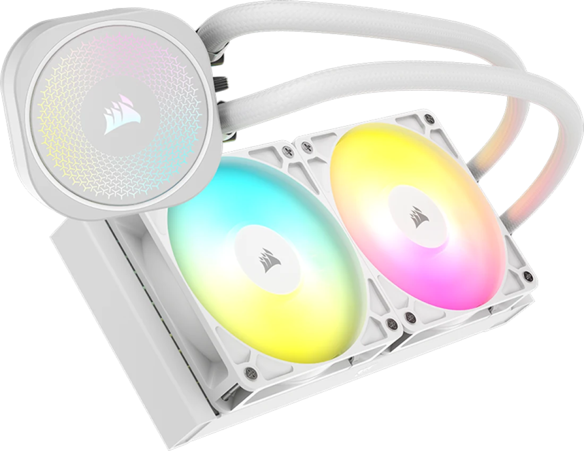 Водно охлаждане CORSAIR NAUTILUS 240 ARGB White, 240mm Radiator, Liquid CPU Coolerна ниска цена с бърза доставка - BestPC.BG