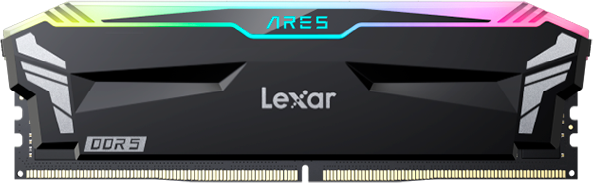 Памет Lexar 32GB Kit (2x16GB) Ares DDR5 6000 CL32 1.35V heatsink, Non-RGB lighting, Dual pack, Black Colorна ниска цена с бърза доставка - BestPC.BG