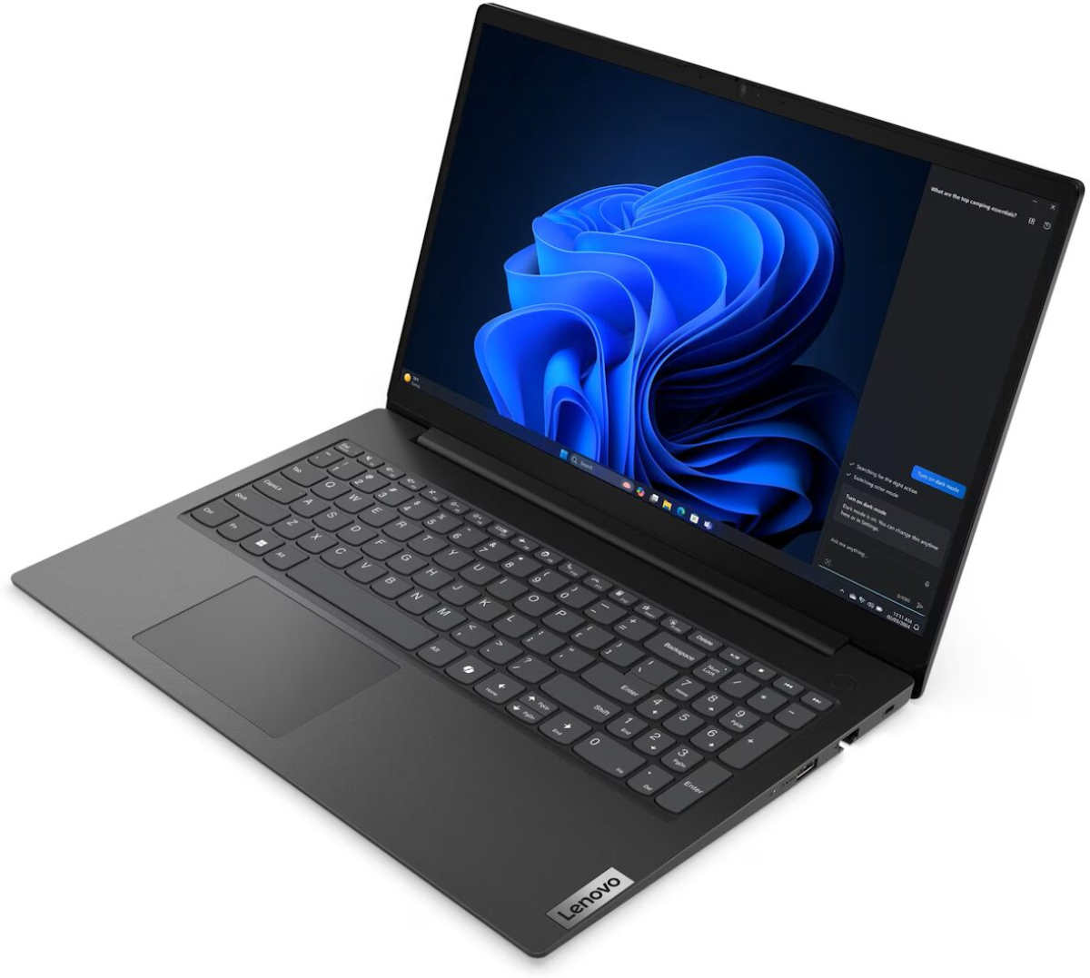 Лаптоп Lenovo V15 G5 IRL Intel Core i3-1315U (up to 4.5GHz, 10MB), 8GB DDR5, 512GB SSD, 15.6" FHD (1920x1080), DOS, Черенна ниска цена с бърза доставка - BestPC.BG