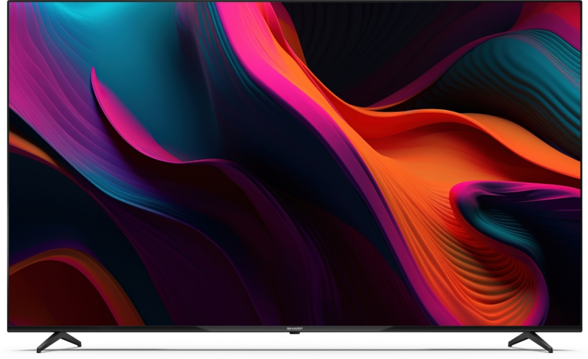 Телевизор Sharp 70GL4260E, 70" Google TV, 4K Ultra HD 3840x2160 Frameless, AQUOS, DVB-T-T2-C-S-S2, Active Motion 1000, HDR10, Dolby Atmosна ниска цена с бърза доставка - BestPC.BG