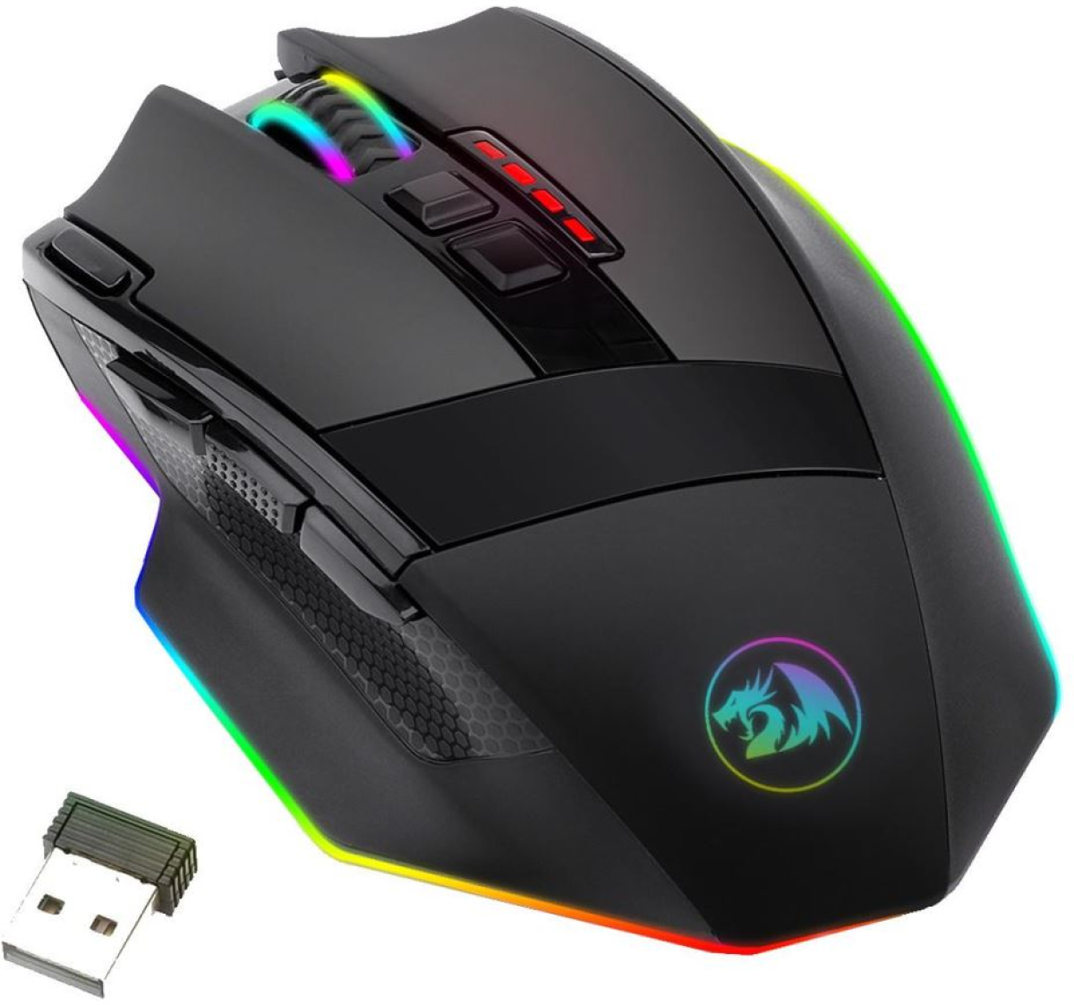 Геймърска безжична USB мишка RGB  Redragon Sniper Pro M801P-RGBна ниска цена с бърза доставка - BestPC.BG