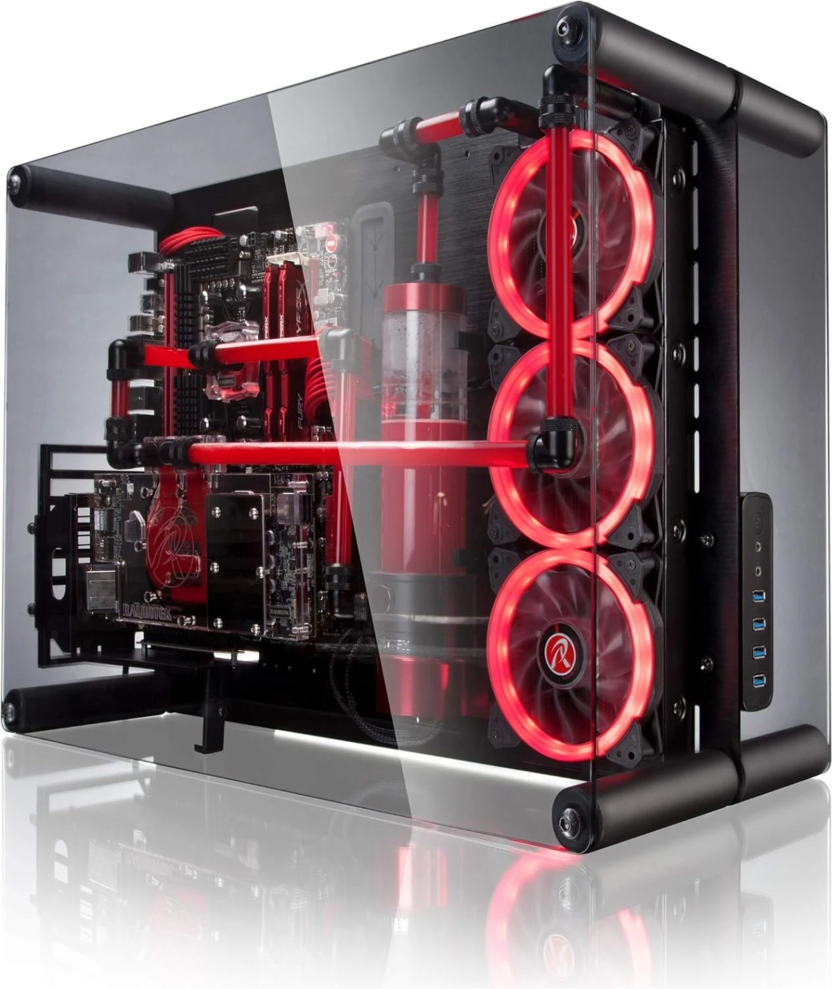 Raijintek кутия Case ATX - PAEAN - Open Frame, Dual Chamber, Bench Table, Aluminumна ниска цена с бърза доставка - BestPC.BG