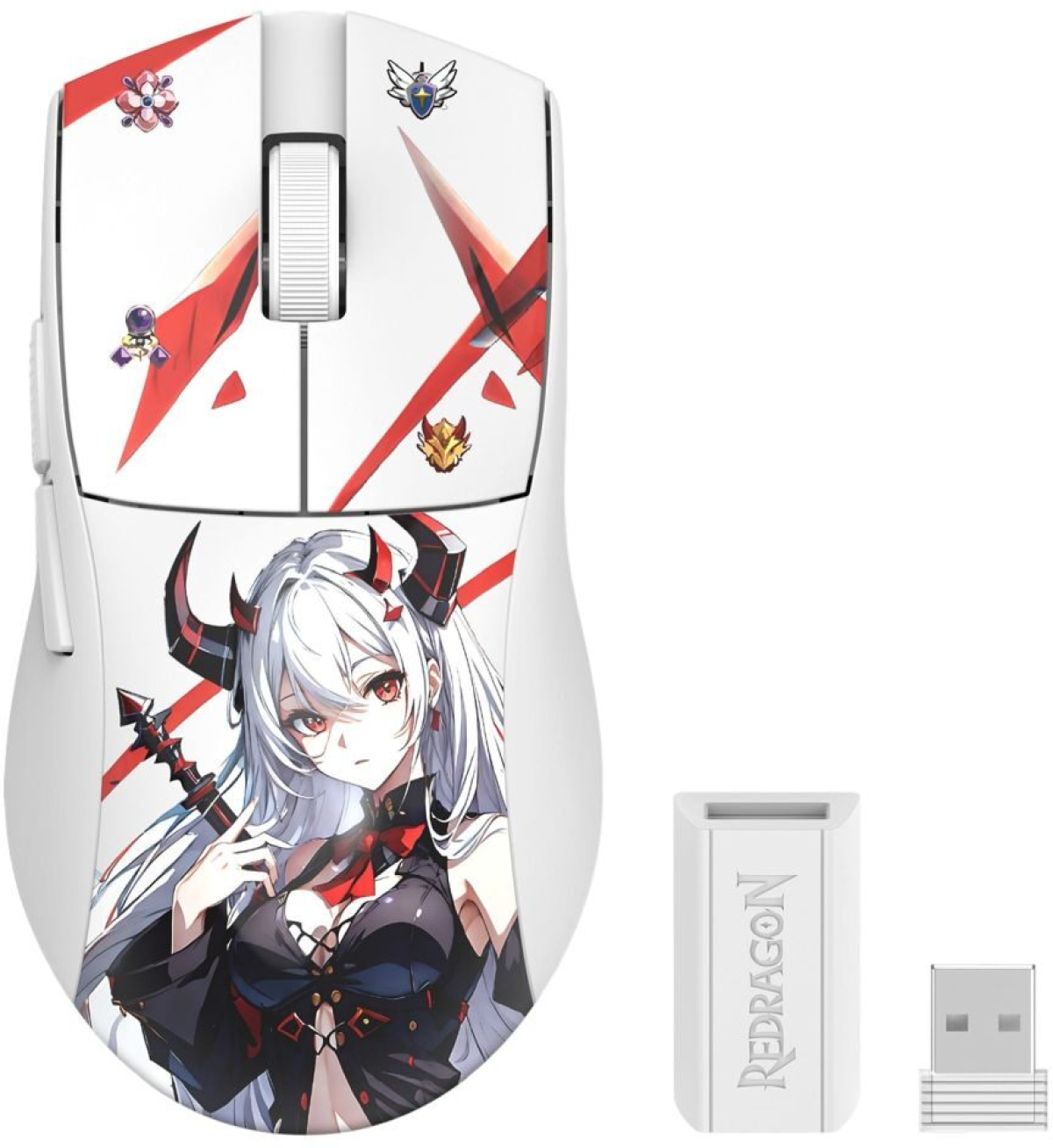 Безжична Bluetooth и кабелна геймърска мишка Redragon K1ng Pro 1K M916AK-PROна ниска цена с бърза доставка - BestPC.BG