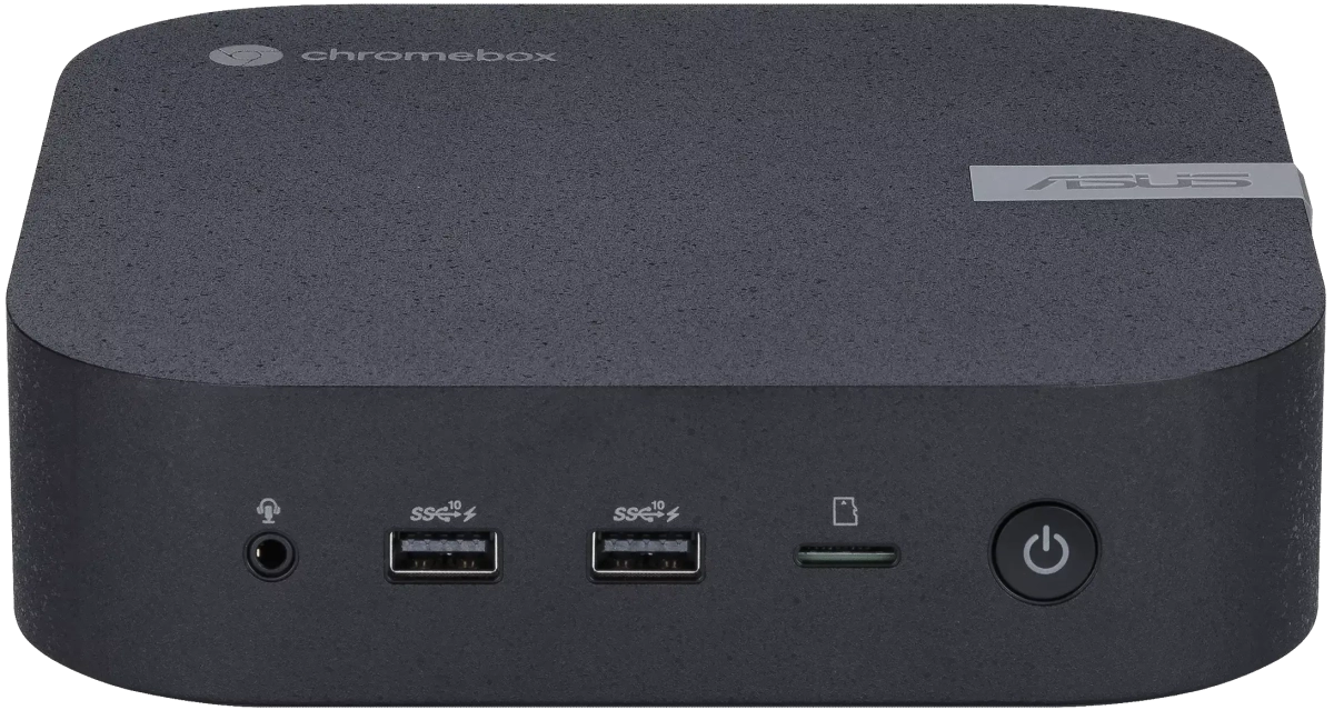 Мини компютър NUC ASUS Mini PC CHROMEBOX5-SC002UN, Intel Celeron 7305, 4GB DDR4 RAM, 128GB NVMe SSD, Wi-Fi 6E, Bluetooth 5.2, ChromeOSна ниска цена с бърза доставка - BestPC.BG