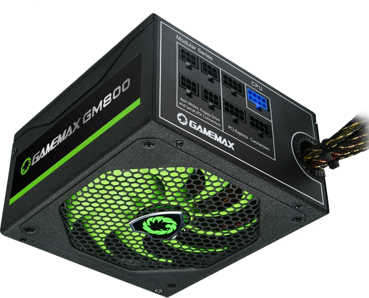 Захранване Gamemax захранване PSU 800W Bronze, Full Modular - GM-800на ниска цена с бърза доставка - BestPC.BG