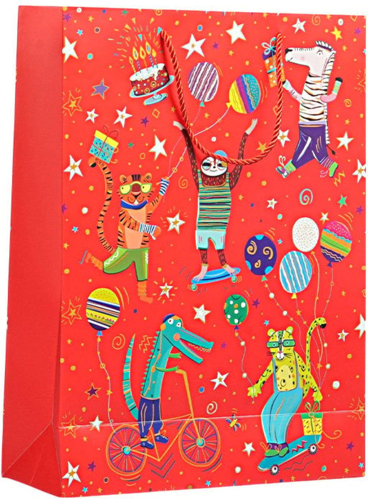 Подаръчна торбичка, детска 31 х 42 х 12 cm, червенана ниска цена с бърза доставка - BestPC.BG