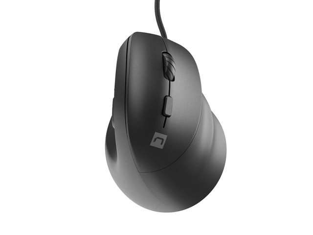 Мишка Natec Vertical Mouse Crake 2 Pro 12800DPI Optical Blackна ниска цена с бърза доставка - BestPC.BG