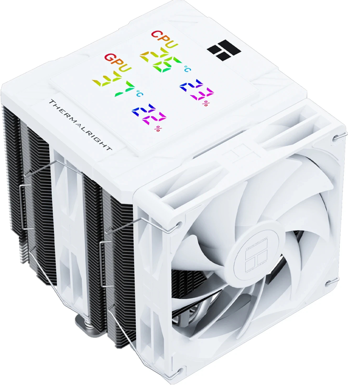 Thermalright охладител CPU Cooler Peerless Assassin 120 Digital White - Dual-Tower - LGA1851-AM5на ниска цена с бърза доставка - BestPC.BG
