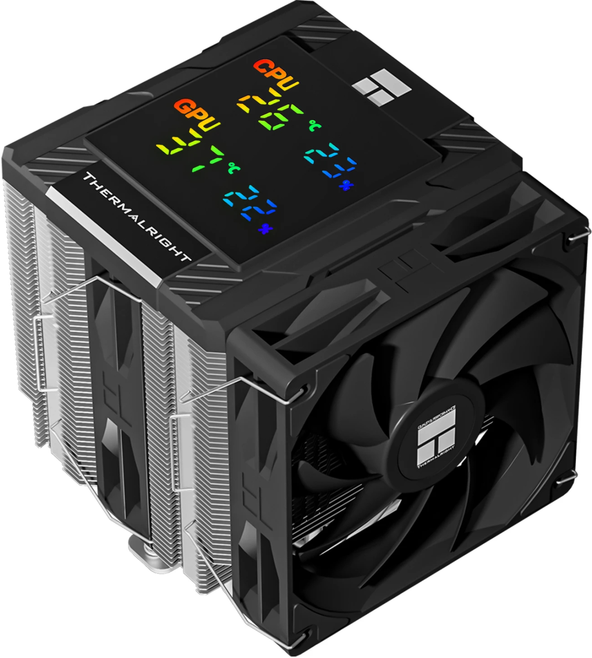 Thermalright охладител CPU Cooler Peerless Assassin 120 Digital Black - Dual-Tower - LGA1851-AM5на ниска цена с бърза доставка - BestPC.BG